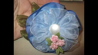 Beautiful Blue French Couture/Mordern Ombre Flower - jennings644 - Teacher of All Crafts