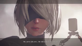 NieR: Automata Demo - Final Boss (Japanese dub)