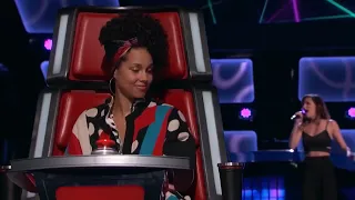 SIA - Cheap Thrills - The Voice USA - Blind Audition - Davina Leone