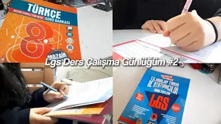 Lgs Ders Çalışma Günlüğüm #2|2023'ün son videosu