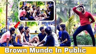 Brown Munde in Public | Brown Munde Dance in Public | Epic Reaction | Prakash Peswani Prank |