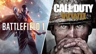 WEAPONS COMPARISON! Battlefield 1 vs Call of Duty: WWII (BF1 vs WW2)