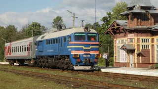 Passenger trains - 3. Russia.