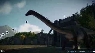 Looking at every dinosaur's max incubation animation in Jurassic world evolution 2!