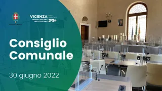 Consiglio comunale 30 giugno 2022