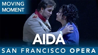 AIDA Moving Moment # 4 - Ekaterina Semenchuk as Amneris and Brian Jagde as Radames - Fall 2016