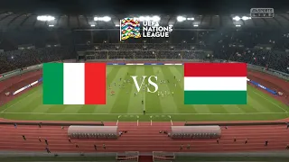 Италия - Венгрия Обзор матча 07.06.2022. Лига наций УЕФА.