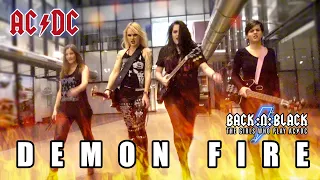 DEMON FIRE - BACK:N:BLACK The Girls Who Play AC/DC  🔥🔥🔥 (HD)