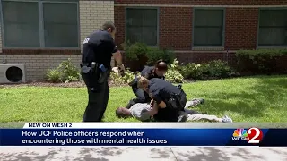 How UCF police officers respond when encountering those with mental health issues