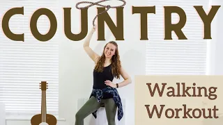 COUNTRY HITS INDOOR WALKING WORKOUT || Beginner Friendly! || Boost your steps!!