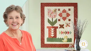 Make a "Happy Spring" Wall Hanging with Jenny Doan of Missouri Star (Video Tutorial)