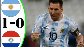 Argentina vs Paraguay 1-0 - All Gоals & Extеndеd Hіghlіghts - 2021