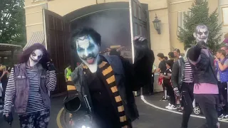 Six Flags Great America Fright Fest Uprising parade 9-26-21