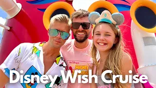 DISNEY WISH CRUISE!!! Embarkation Day!!! Being Chosen As Family Of The Day! Port Canaveral | Day 1!