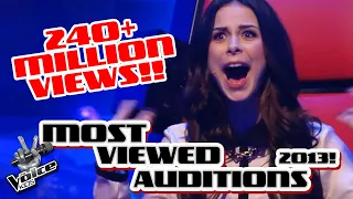 TOP 5 | MOST VIEWED Auditions of 2013 (first season!) | The Voice Kids