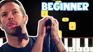 Fix You - Coldplay | Beginner Piano Tutorial | Easy Piano