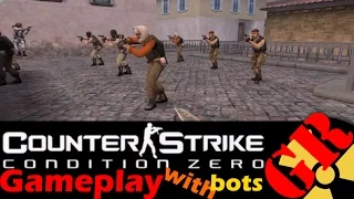 Counter-Strike: Condition Zero gameplay with Hard bots - Italy - Terrorist