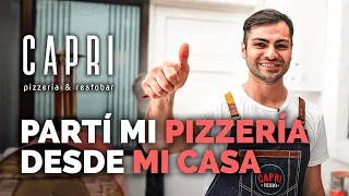 Cómo partir tu Negocio de Comida desde tu Casa - Nicolás Saavedra de Pizzería Capri
