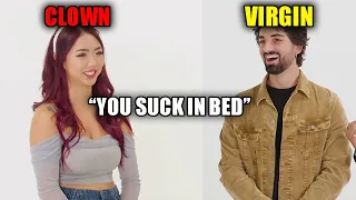 Virgin man rejects woman