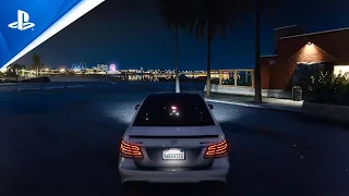 GTA 6 PlayStation 5 Graphics DEMO?! 4K CARS GAMEPLAY AT NIGHT | GTA V NaturalVision Evolved MOD