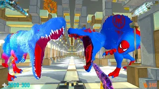 FPS AVATAR ESCAPE from DEADLY MAZE OF DINOSAURS - Animal Revolt Battle Simulator