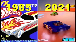 Evolution of Hot Wheels All Games 1985-2021