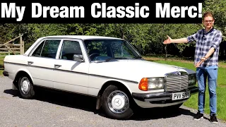 I Bought A Mercedes W123! My Dream Classic Benz! (1983 200 Saloon Driven)