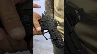 New TRIPLE ACTION Pistol? What?!🤯 #bladeshow #youtubeshorts #shortsvideo #pistol #edc