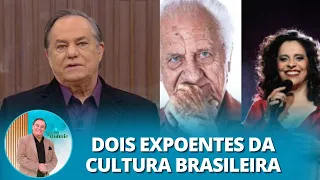 Ronnie Von homenageia Gal Costa e Rolando Boldrin: “Brasil chora essas perdas"