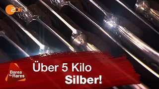 117 Teile Silber! Heide ist begeistert vom Besteck | Lieblingsstücke Bares für Rares