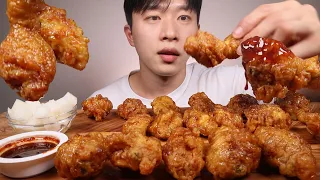 ASMR MUKBANG  KOREAN SWEET SOY SAUCE CHICKEN EATING SHOW