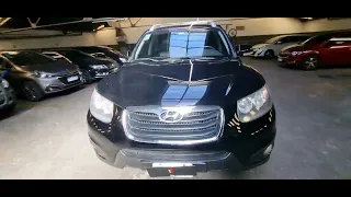 Hyundai Santa Fe 2010 2.2 Gls Premium 5as Crdi 6at 4wd negra
