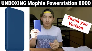 this is Mophie Power Station 8000 (+smelling)