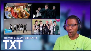 TXT | 'Happy Fools' Special Clip, 'Devil By The Window' Perf. , ‘Sugar Rush Ride' Relay | REACTION