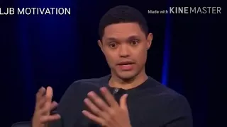 Trevor Noah talks about his up bringing with Oprah