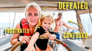 19 Days At Sea With A Toddler (THE REALITY) 😳  (Pacific Crossing 8 of 8) S.V. Delos Ep. 423