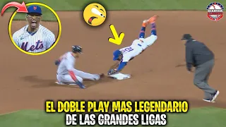 El LEGENDARIO DOBLE PLAY de FRANCISCO LINDOR NUNCA antes VISTO en la HISTORIA | MLB