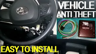 TOYOTA COROLLA 2020 / How to Install Car GPS Tracker Anti Theft Device