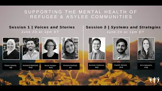 Supporting the Mental Health of Refugee and Asylee Communities: Voices and Stories