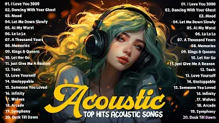 Acoustic songs 2023 🎉 Popular tiktok songs 2023 🌸 Chill spotify playlist with lyrics