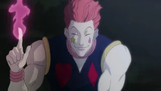 Hisoka playing with Leorio / English dubbed Hunter x Hunter