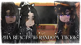 Husky and his white cat shizun react[Read the description]