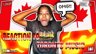AMERICANS FIRST EVER REACTION TO TORONTO RAP/MUSIC 🇨🇦