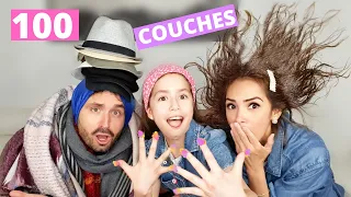 24H 100 COUCHES CHALLENGE 😂😅 // KIARA PARIS 🌷