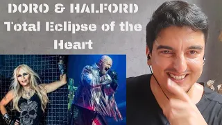 🟡Reagindo a DORO - Total Eclipse of the Heart (feat. Rob Halford)🎵React DORO - feat. Rob Halford 🤘