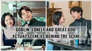 Goblin : The Lonely And Great God Actual Scene Vs Behind The Scene