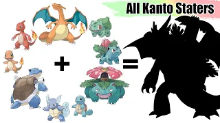 All Kanto Starters Evolution Pokémon Fusion | Drawing WORLD RECORDS | Max S