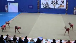 1 Всероссийские соревнования Надежды России по эстетической гимнастике Виктория МО