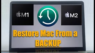 How to Restore M1 & M2 Mac from Time Machine Backup