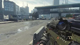 Chasing for a Hostage on a Busy Highway Looks Awesome  COD AW Gameplay - No Commentary